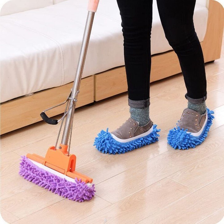 3. Wybierz w jaki sposób chcesz dziś umyć podłogi