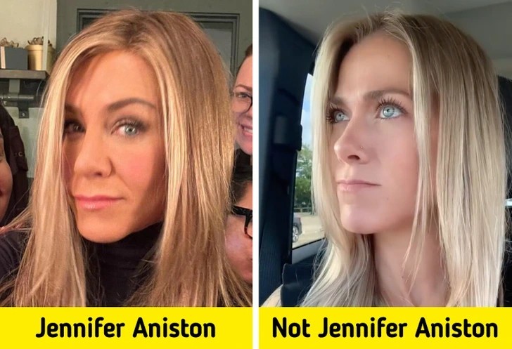 "A więc mówicie mi, że to NIE jest Jennifer Aniston?"