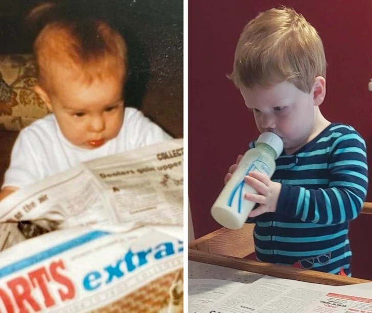"Mój brat w 1992 roku i jego syn w 2022"