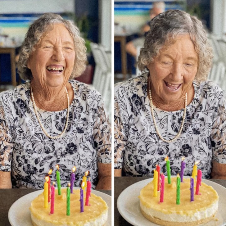 11. "Mama mojego chłopaka świętowała 90 urodziny."