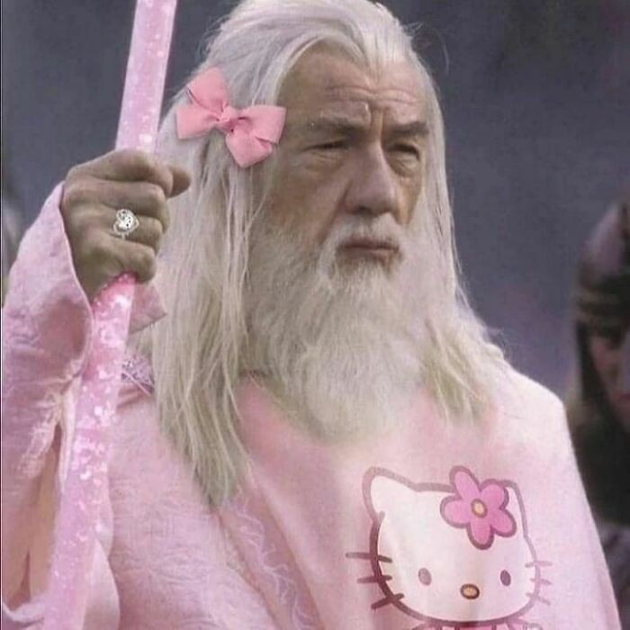 13. Gandalf Różowy