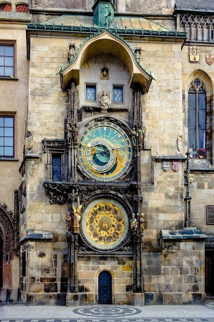1. 600-letni zegar w Pradze. To najstarszy działający zegar astrologiczny na świecie.
