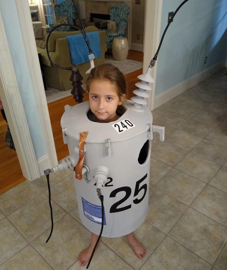 "Moja córka chciała zostać Transformerem na Halloween"