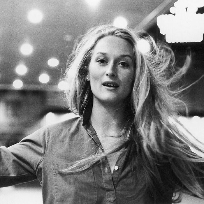 5. Maryl Streep sfotografowana przez Duane'a Michalsa, 1975