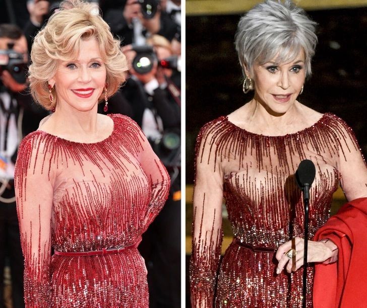 Jane Fonda 2014 vs 2020