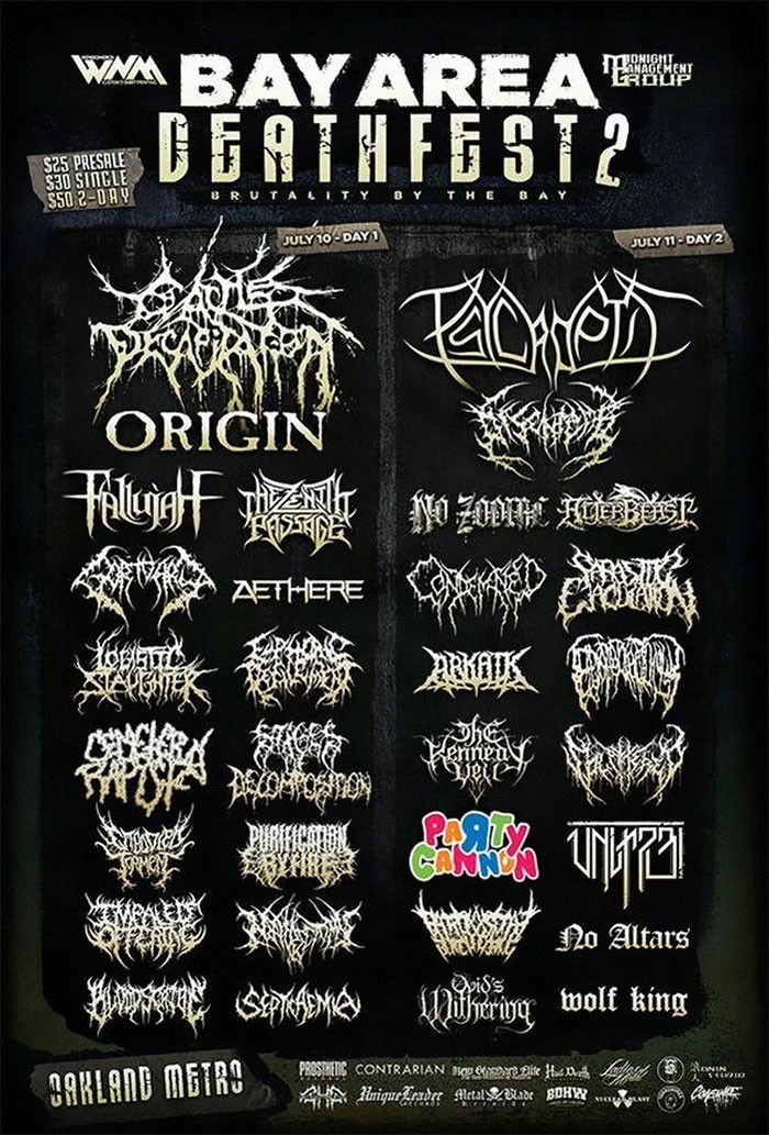 Gdy masz dość powtarzalnych i nieoryginalnych nazw i logo zespołów deathmetalowych: