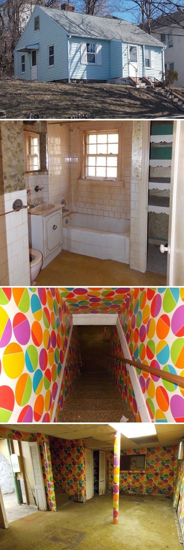 "1 sypialnia, 1 łazienka i 1 portal do piekła klaunów"