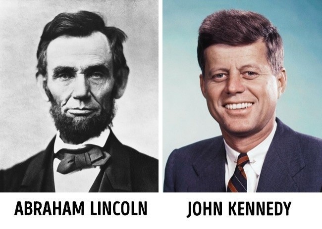 Zbieżność w biografii Lincolna i Kennedy’ego