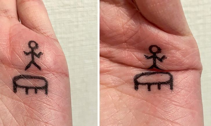 Pomysł na ruchomy tatuaż