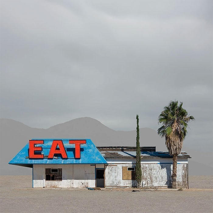 Opuszczona restauracja w Victorville w Kalifornii