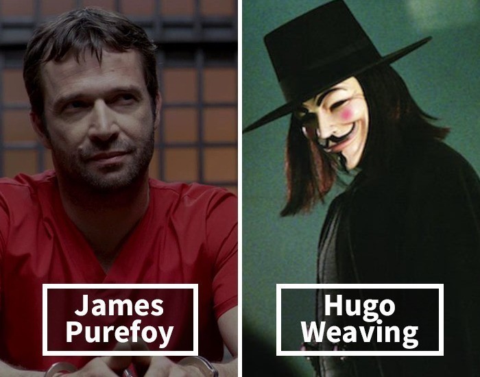 James Purefoy został zastąpiony przez Hugo Weavinga w V jak vendetta