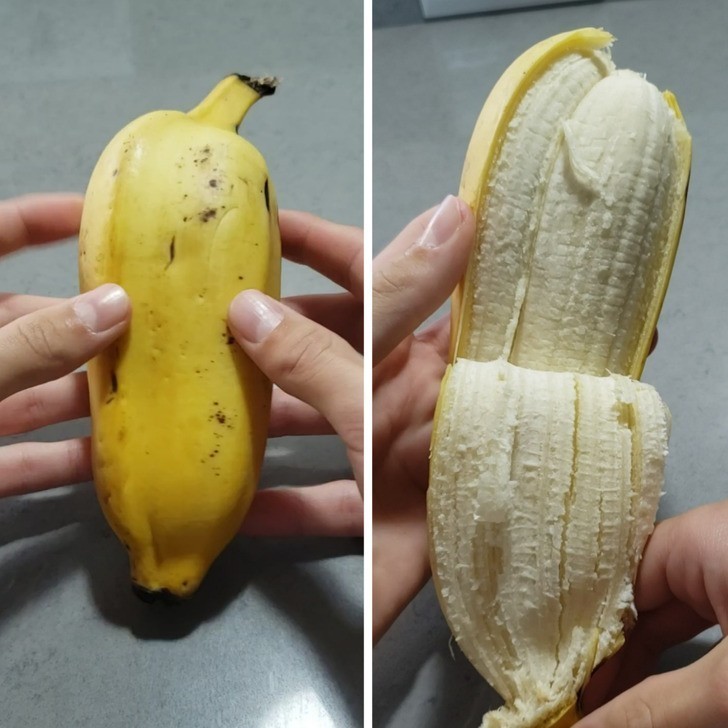 "Znalazłem podwójnego banana."
