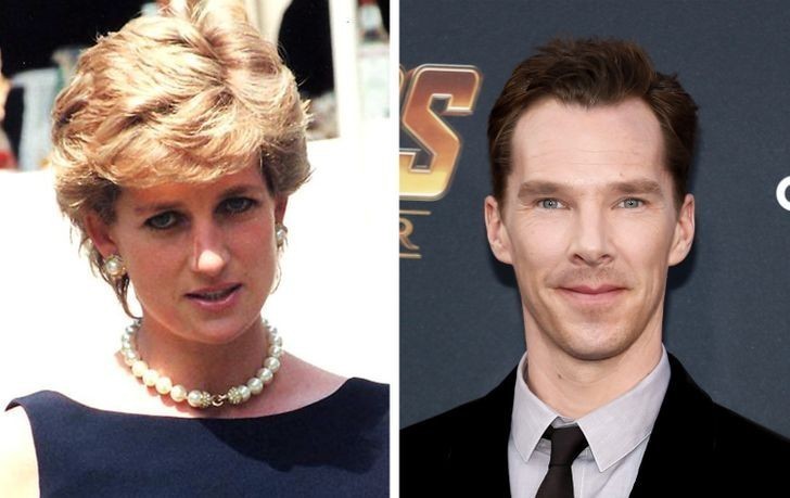 Księżna Diana i Benedict Cumberbatch - odlegli kuzyni