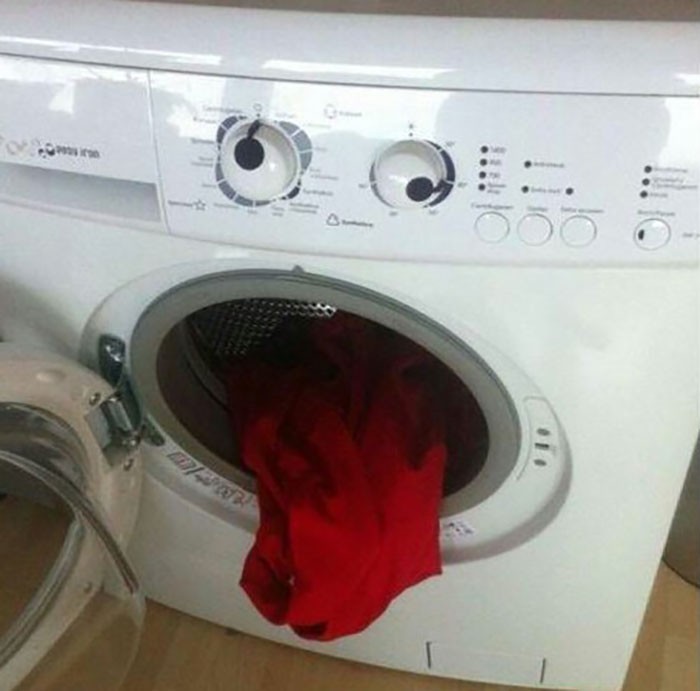 To musiało być mocno brudne pranie