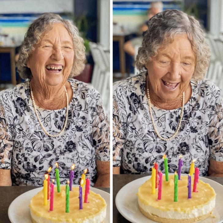 "Mama mojego chłopaka świętowała 90 urodziny."