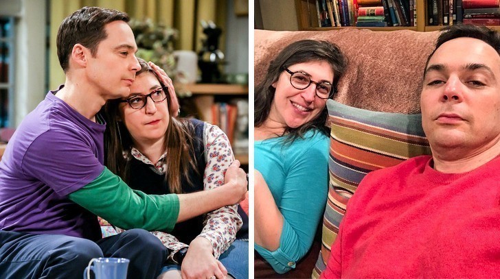 Amy Farrah Fowler i Sheldon Cooper z "Teorii wielkiego podrywu"