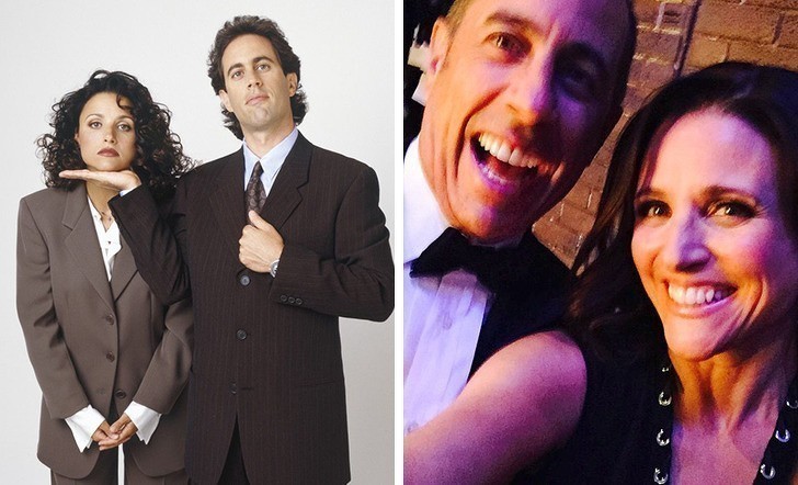 Elaine Benes i Jerry Seinfeld z "Kronik Seinfelda"