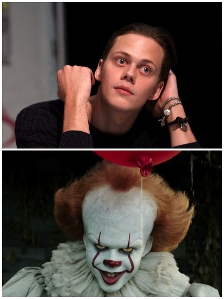 Bill Skarsgård jako Pennywise w "To"