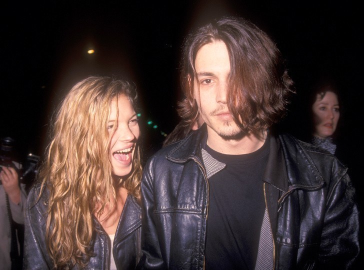 Kate Moss i Johnny Depp