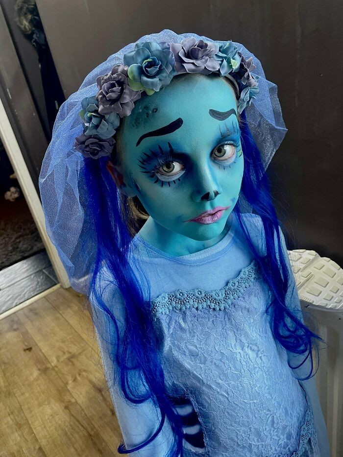 #5 Moja córka uwielbia Emily, więc na to Halloween dałem z siebie wszystko.