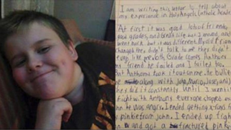 13-latek popełnia samobójstwo po tym co spotkało go w katolickiej szkole! Rodzice dostali TEN list! 