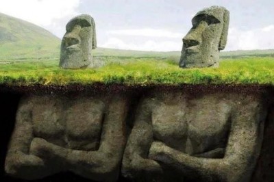 Archeolodzy odkryli szokującą tajemnicę posągów z Wysp Wielkanocnych! Zobacz co udało się odkopać!