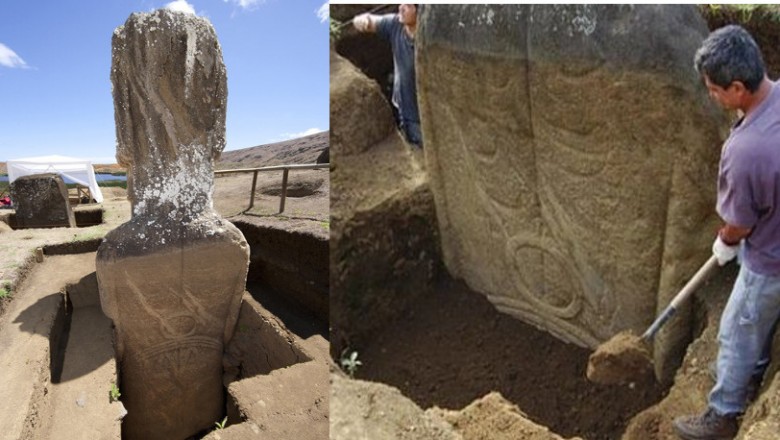 Badacze odkryli zaskakującą tajemnicę posągów z Wysp Wielkanocnych! Zobacz co udało się odkopać!