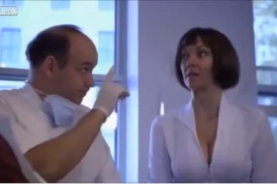 Co jest najlepsze na odwagę u dentysty? Duże walory pani pielęgniarki!