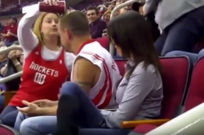 Dlatego na mecz nie zabiera się żony! Słodka zemsta na wściekłej babie! 