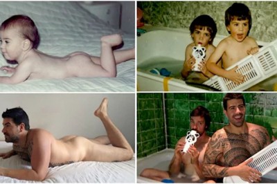 Dwaj bracia przygotowali dla mamy niezwykły prezent! Zobacz jak odtworzyli swoje zdjęcia z dzieciństwa! 