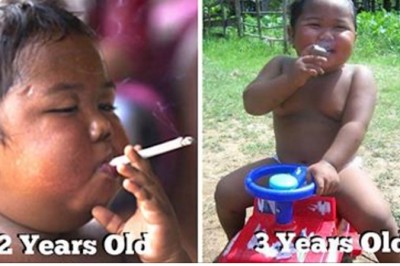 Gdy miał dwa lata palił 60 papierosów dziennie! Po 6 latach przeszedł niesamowitą przemianę! 