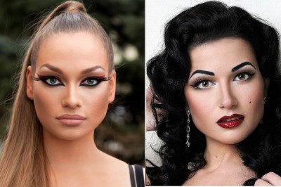 Jego makijaż można pomylić z Photoshopem! Nie uwierzysz jak wyglądały zanim się nimi zajął!