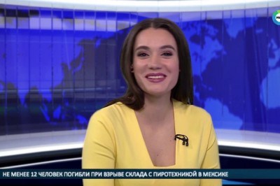 Konkretna wtopa na wizji! Wylazł spod stołu w czasie wiadomości na żywo!