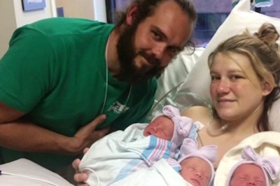 Mama z noworodkami pozowała do zdjęcia! Lekarz patrząc na buzie dzieci odkrył coś zaskakującego! 