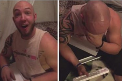 Miał nadziję na nowy zegarek od dziewczyny! To co zobaczył po otwarciu paczki doprowadziło do do łez!