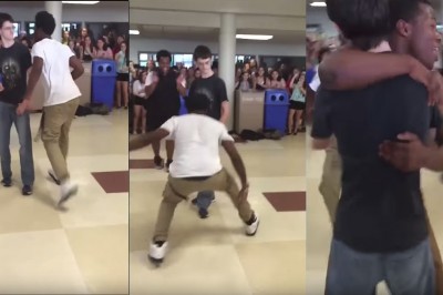 Myślał, że startuje do nerda. Taniec kolesia zamknął usta wszystkim! 