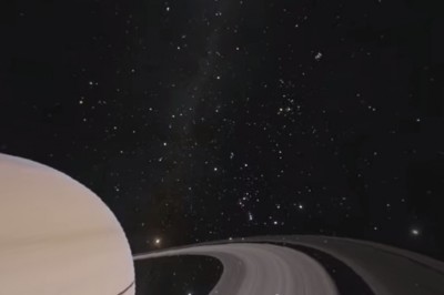 Niesamowite kosmiczne wideo w 360 stopniach. Film gdzie Ty obracasz kamerę. 