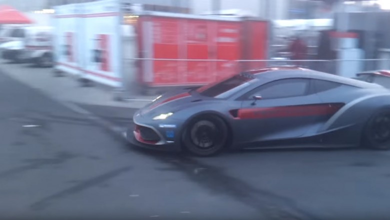 Polski super-samochód pokazuje swą moc podczas wyjazdu z targów Poznań Motor Show!