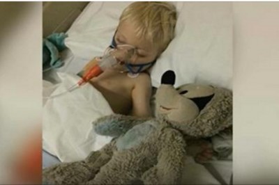 Rodzice postanowili ochrzcić go zanim odłączą respirator! Wtedy lekarz zobaczył cud na własne oczy!