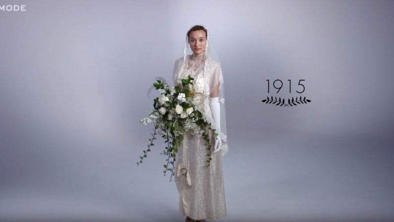 Suknie ślubne na przestrzeni wieku – zobacz jak zmieniały się trendy!