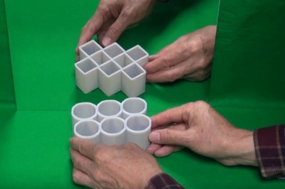 Ta iluzja sprawi, że Twój mózg się zagotuje! Widzisz koła czy kwadraty? 