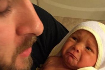 Tata wrzucił zdjęcie z córeczką do sieci! To co przeczytał w komentarzach uratowało jej życie!