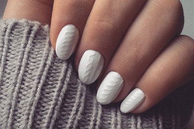 Te paznokcie będą idealnie pasować do twojego ciepłego swetra! Hit tej jesieni! 