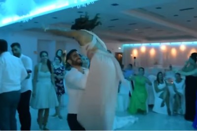 Ten taniec miał zaskoczyć wszystkich gości na weselu! Zamiast tego poleciała prosto na twarz!