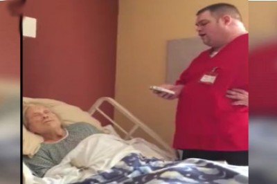To co zrobił chwyta za serce! Pracownik hospicjum niesamowicie żegna umierających pacjentów!