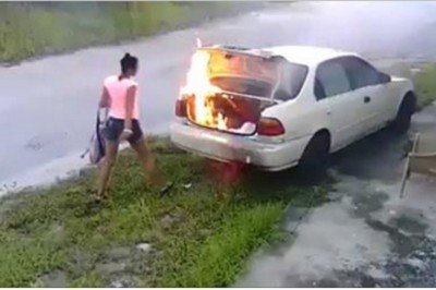 W zemście za zdradę postanowiła podpalić mu samochód! Niestety jeden  błąd sprawił, że trafiła do więzienia