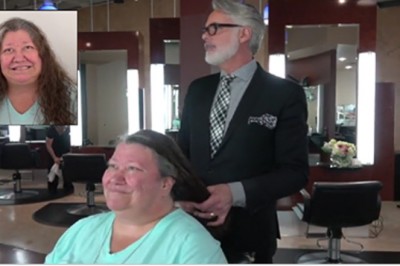 Wnuczka chce pomóc pogrążonej w żałobie babci i zabiera ją do stylisty! Metamorfoza jest niezwykła!