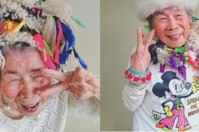 Wykorzystała konto wnuczki by zostać modelką! Jej sesja jest po prostu cudowna!