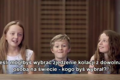 Z kim chcesz zjeść kolacje? Odpowiedzi dzieci całkowicie zaskoczyły rodziców! 