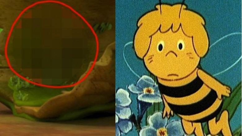 W Pszczółce Mai rysownik ukrył wulgarny przekaz! Mało który rodzić to zauważył! 